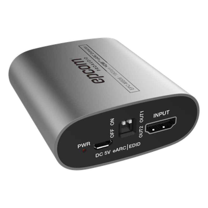 Extractor eARC HDMI | 18 Gbps | Audio Digital | Compatibilidad 4K HDR | Diseño Compacto