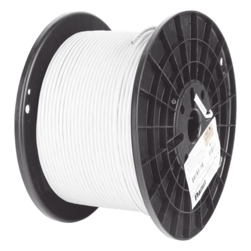 Bobina de Cable UTP de 4 Pares, Vari-MaTriX HD, Cat6A, 23 AWG, LSZH-3 (Libre de Gases Tóxicos), Color Blanco, 305 Metros (1000 Pies)