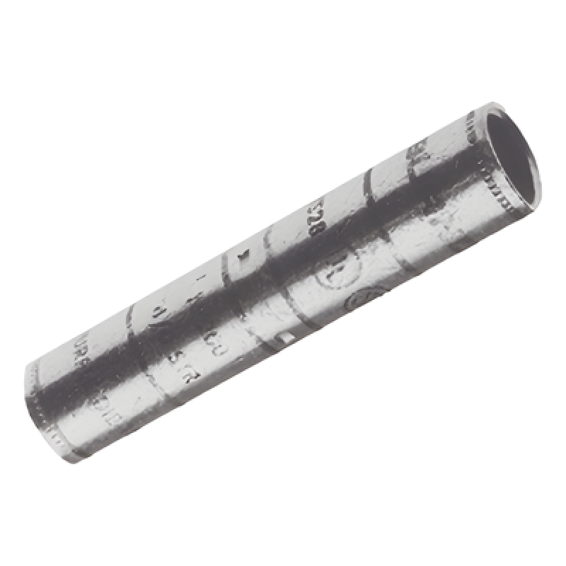 Empalme de Compresión / Cañón Largo / Cobre 2/0 AWG / 35 kV / Barril 3.30 in (84 mm) / UL 486A-486B