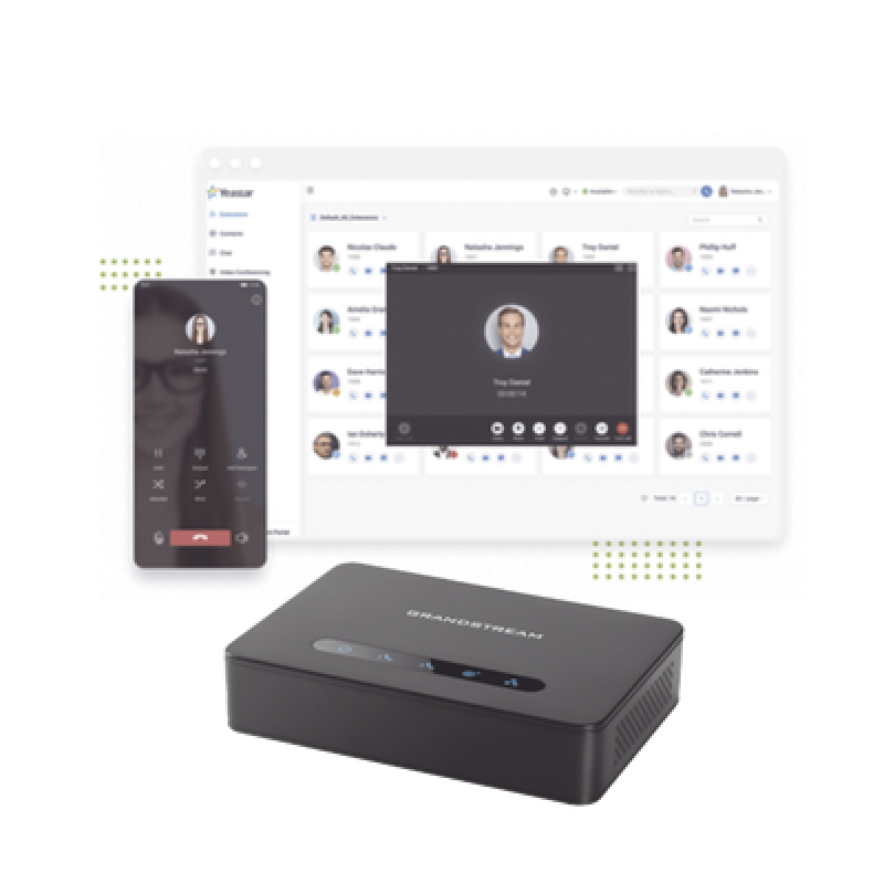 Conmutador Cloud PBX / 5 Extensiones Anuales / Gateway FXO / Videoconferencia / CRM / SBC