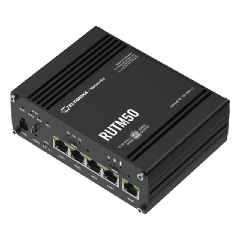 Ruter Celular 5G Dual-SIM con Wi-Fi 5 y 4 Puertos de Red + 1 Puerto WAN, Aprobado FIRSTNET
