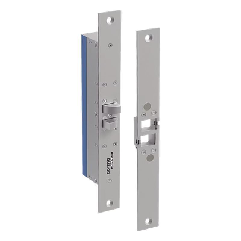 Kit de Montajes para Cerraduras Magnéticas / Compatible con M62FG y GL1 / Puerta corrediza / Postes de 3" (76.2 mm / 0.25 ft) / Acero Zincado / Incluye Hardware y Separadores