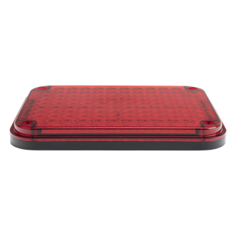 Luz de Advertencia de 9X7", Color Rojo, Ideal para Ambulancias
