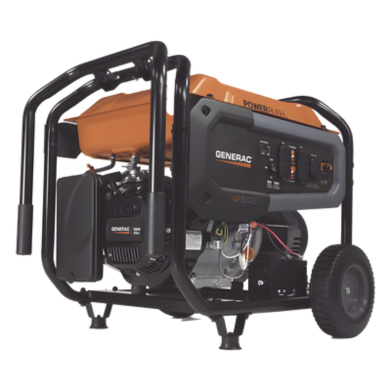 Generador Portátil a Gasolina, 8 kW, 120/240Vca, Arranque Eléctrico