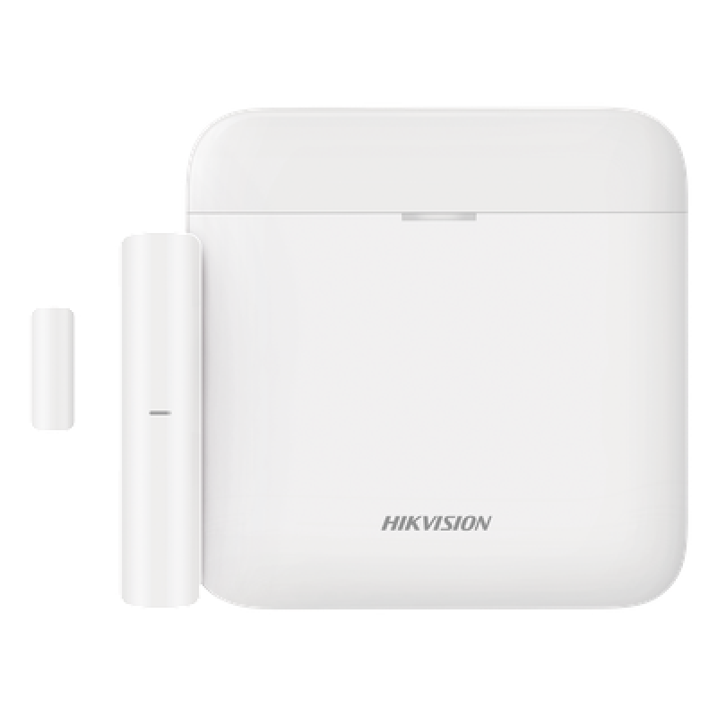 Kit de Alarma Inalámbrica / 48 Zonas / Wi-Fi 2.4 GHz / Comunicación 433 MHz / Batería de Respaldo 12 h / Contacto Magnético Incluido