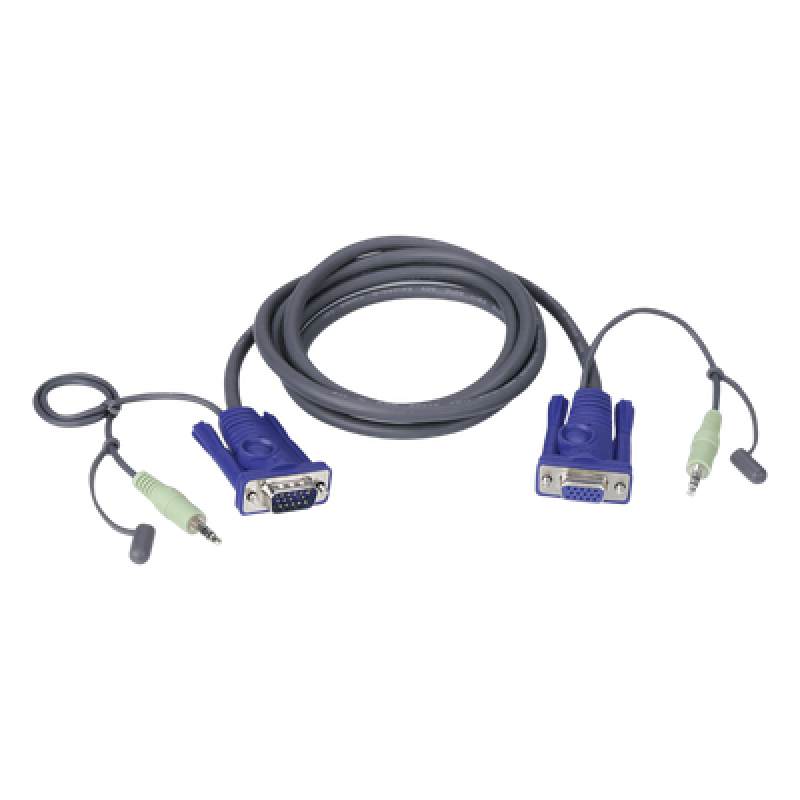 Cable VGA con audio de 1,8 m