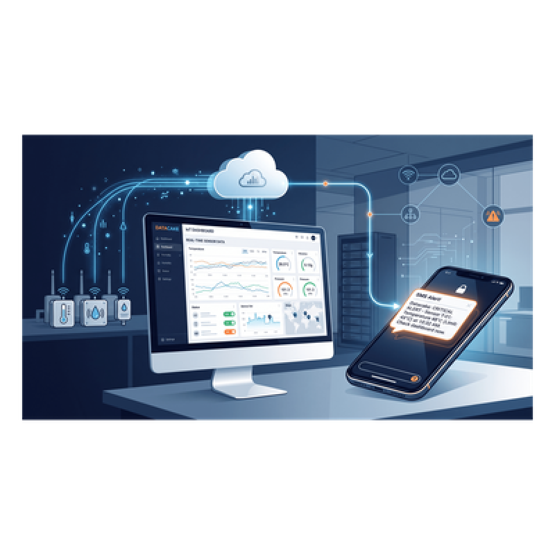 Paquete de 100 Créditos SMS para Datacake / Alertas / IoT LoRaWAN / 160 Caracteres por Mensaje / Prueba de Concepto