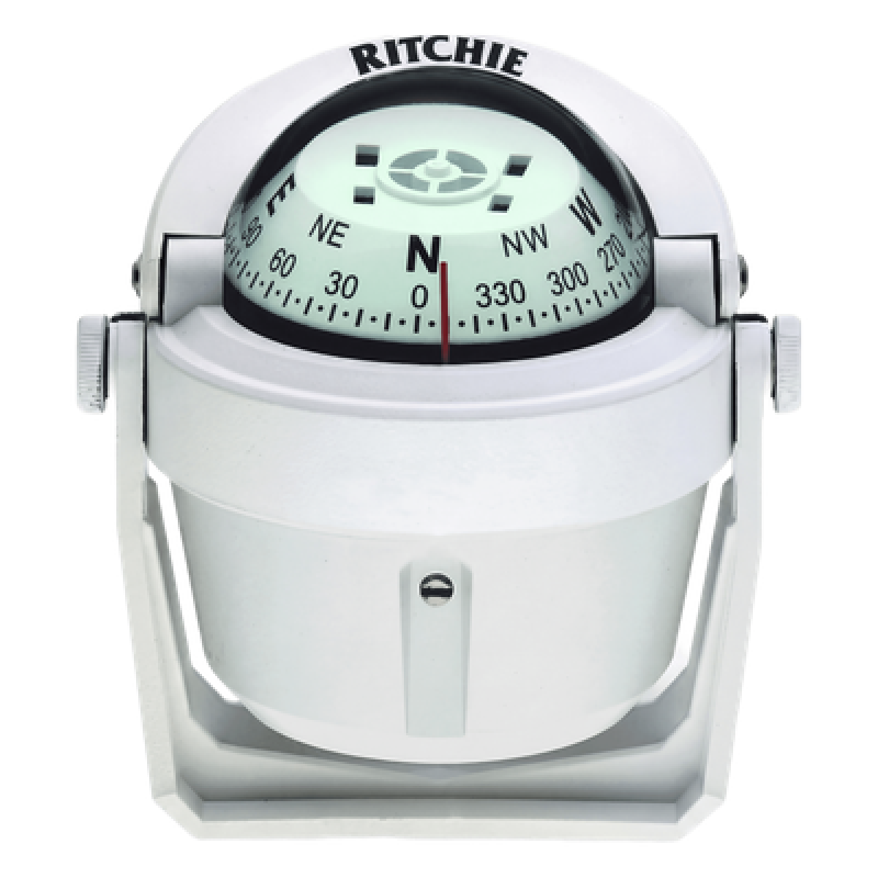 Brújula Marítima / Dial 2" (51 mm) / Lectura Directa / Iluminación Nocturna Verde / Bracket Ajustable / Compuesto Alta Temperatura / 100% Reparable