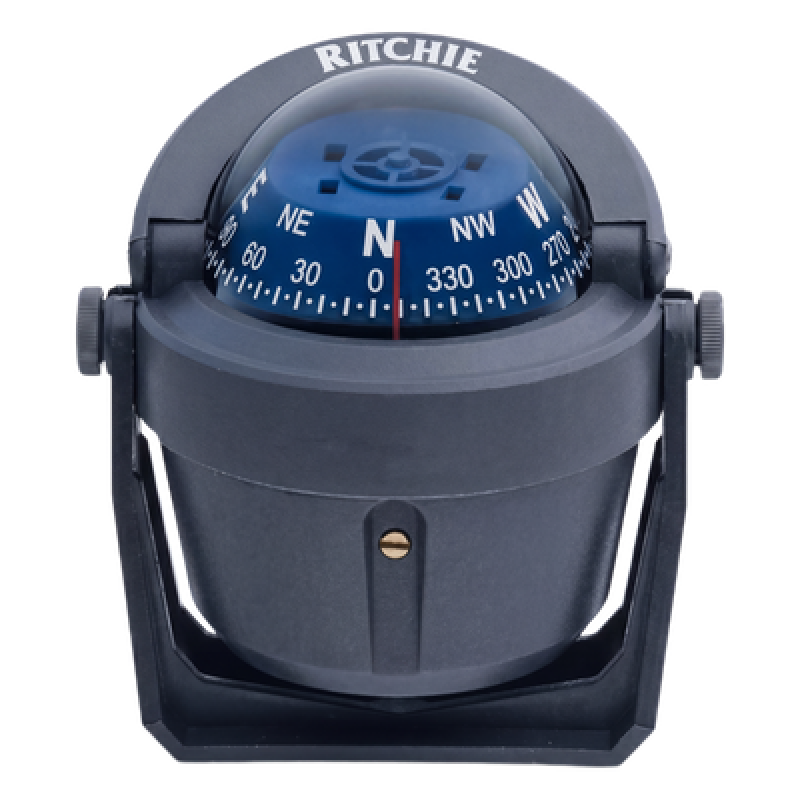 Brújula de Navegación / Dial 70 mm / Lectura Directa / Iluminación Nocturna Verde / Bracket Ajustable / Compuesto Alta Temperatura / 100% Reparable