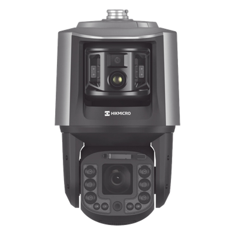 Cámara Domo PTZ IP / 4 Megapixel / Zoom Óptico 40X / Cámara Térmica 256 × 192 / Cámara Óptica Fija 4 Megapixel / Protección Perimetral / IR 240 m (787.4 ft)