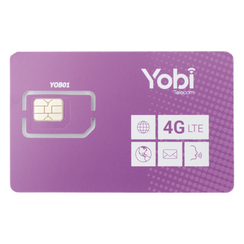 SIM de Datos / 1 GB Mensual / 12 Meses / 2G 3G 4G / Roaming EU y Canadá 15 días