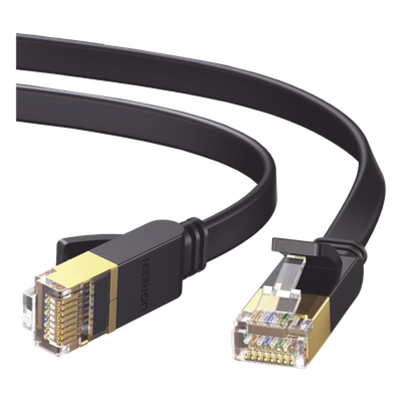 Cable Ethernet Plano Cat7 U/FTP / 10 Gigabit / 600 MHz / 1 Metro (3.28 Pies)