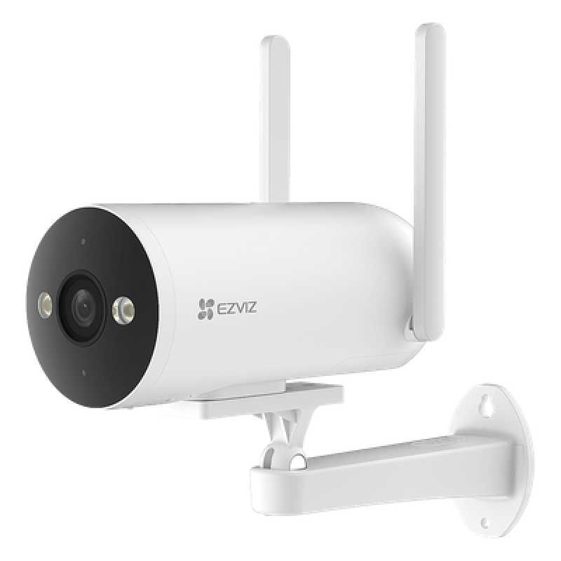 Cámara Bala / 4G / Resolución 3 Megapixel (2K) / Visión Nocturna en Color / AI Detección de Humanos y Vehículos / Defensa Activa con Sirena y Luz Estroboscópica / IP67