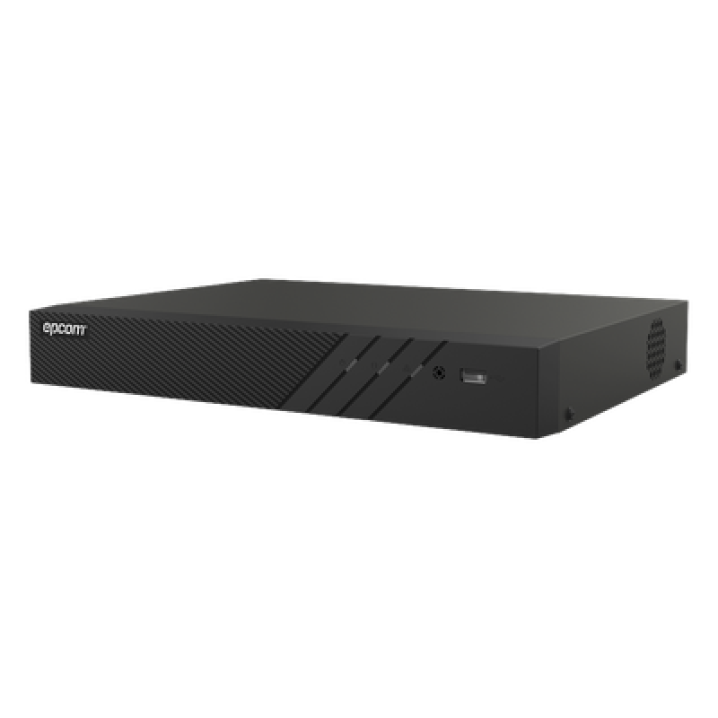 DVR 8 Canales TURBOHD + 4 Canales IP / 8 Megapixel (4K) / Audio Bidireccional por Coaxitron / ACUSENSE / Reconocimiento Facial / 1 Bahía de Disco Duro / Salida de Video en 4K / H.265+