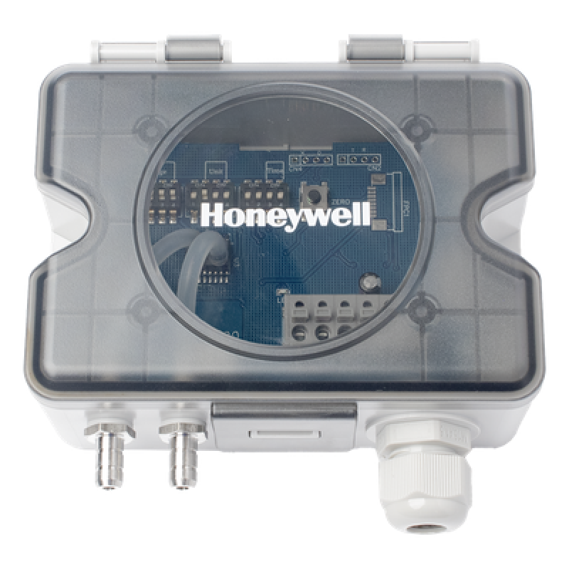 Transmisor de presión diferencial de aire con salida analógica 0-10V y 4-20mA para sistemas HVAC