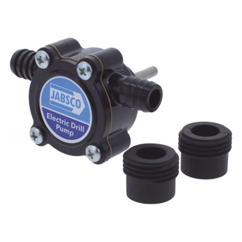 Bomba de taladro / 3.5 GPM (13 LPM) / Autocebante 3 pies (1 m) / Eje 6 mm / 0.16 kg