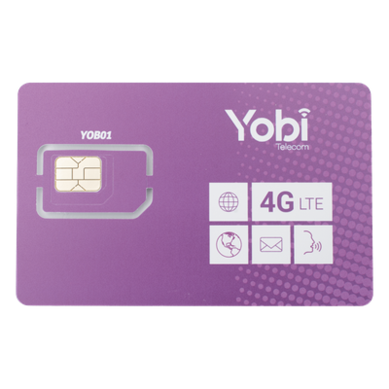 SIM de Datos / 10 GB Mensuales / 12 Meses de Servicio / 2G 3G 4G 5G / Roaming EU y Canadá 15 días