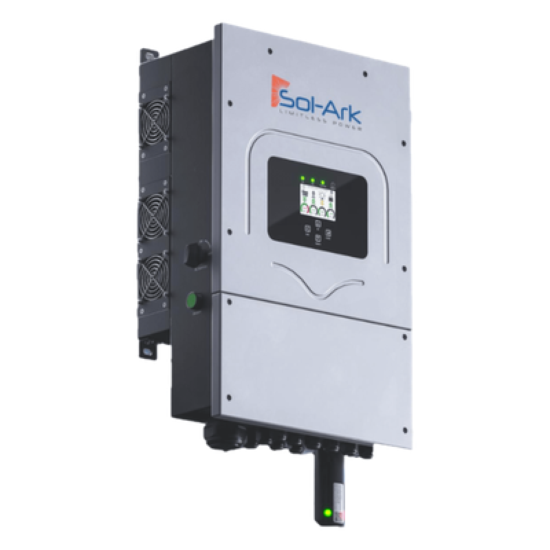 Inversor Solar Interactivo Hibrido/ 8 Kw/ 220 Vcc / Fase Dividida / WIFI Incluido / Soporta Tecnología de Batería Litio & Ácido-Plomo / Baterias a 48 Vcc / / Eficiencia 97.6%