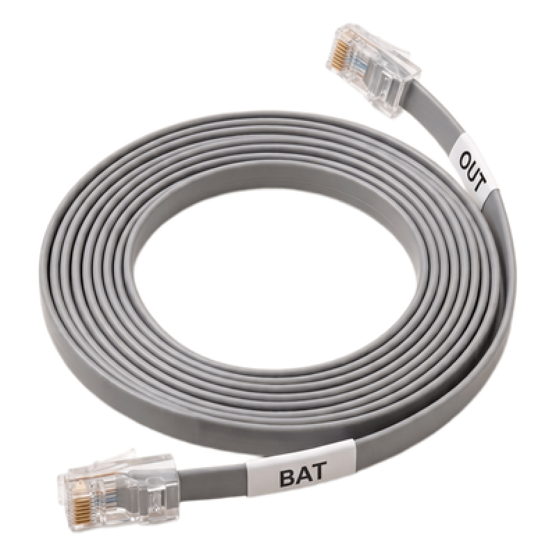 Cable de Comunicación RJ45-RJ45 / 150V DC / Conectores Blindados / 1 m (3.3 ft) / Industrial
