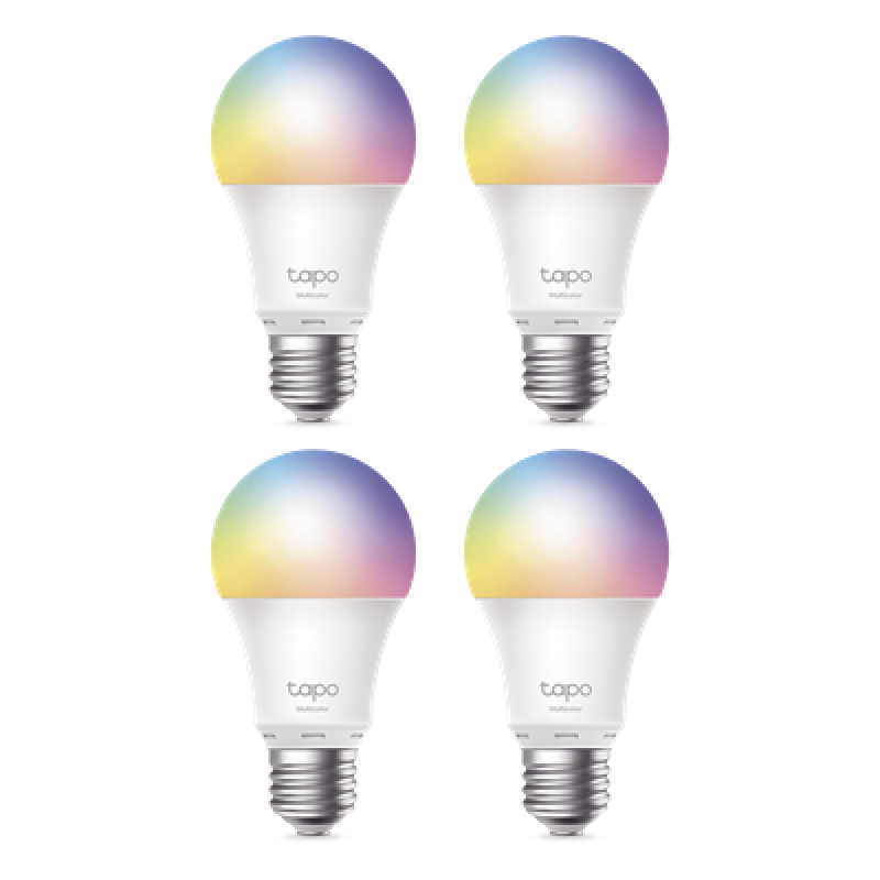 Foco Inteligente Wi-Fi / Multicolor A60 E27 / 806 Lúmenes / Regulable 1-100% / 2500-6500 K / Control por Voz / Monitoreo de Energía