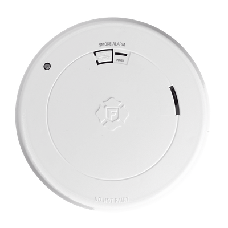 Alarma de Humo / Sensor Fotoelectrico / Batería de Litio Sellada 10 Años / Luz de Seguridad Integrada / Rango 4.4°C a 37.8°C / Cumple UL217, CSFM, NFPA 72, NFPA 101, ICC