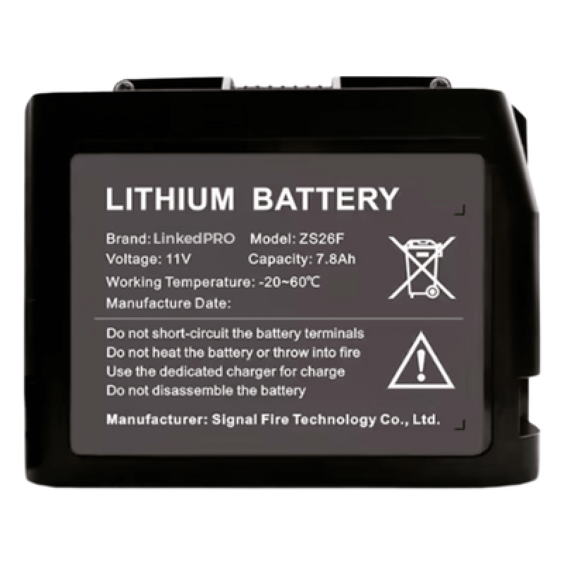 Batería de Repuesto / Li-Ion / 11V / 7800mAh / 85.8Wh / Compatible con Fusionadoras de Fibra Óptica