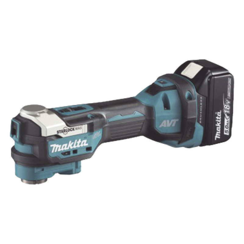 Multiherramienta Oscilante Inalámbrica / 18V / Motor Sin Escobillas / Velocidad Variable 10,000-20,000 O.P.M. / Ángulo de Oscilación 3.6° / Compatible Starlock