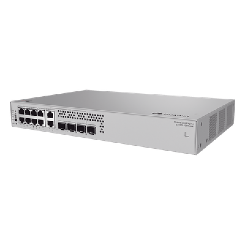 Switch de Acceso eKit Administrable / Capa 2+ / 6 Puertos PoE+ Gigabit + 2 Puertos PoE+ Multi-Gigabit (2.5 Gbps) + 2 Puertos Gigabit + 2 Puertos SFP + 2 Puertos SFP+ / PoE Perpetuo / Presupuesto PoE 128 W / Sin licenciamiento