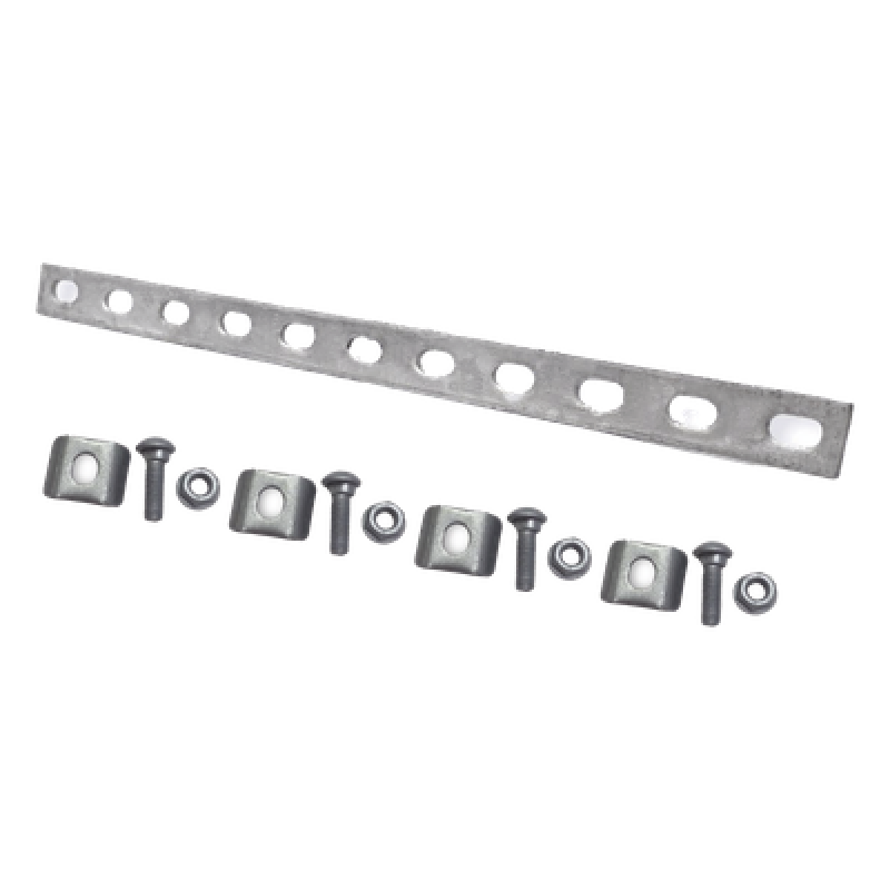 Kit de Unión para Charolas / 13 Piezas / Acabado Galvanizado por Inmersión en Caliente / Bimetálico / Uso Exterior y Zonas Húmedas / Instalación con Llave de 10 mm