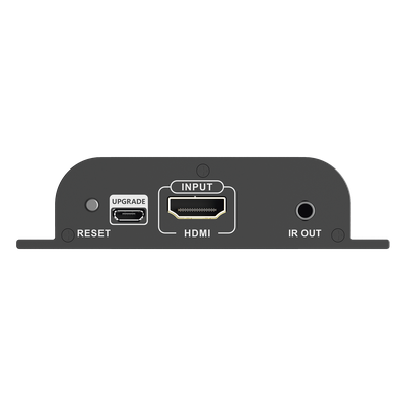 Receptor HDMI IP / 4K @ 60 Hz / Extensión 120 m (393.7 ft) / Cat 6 / IR Bidireccional / Latencia Ajustable