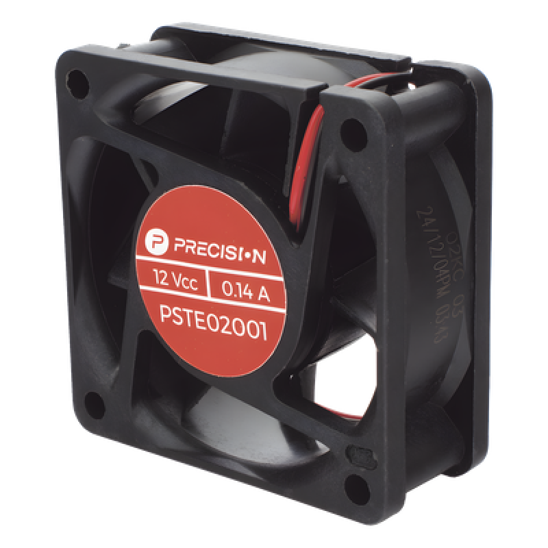 Ventilador Axial Anticondensante / 12 VCC / 60 x 60 x 25 mm / Sellado / Bajo Consumo