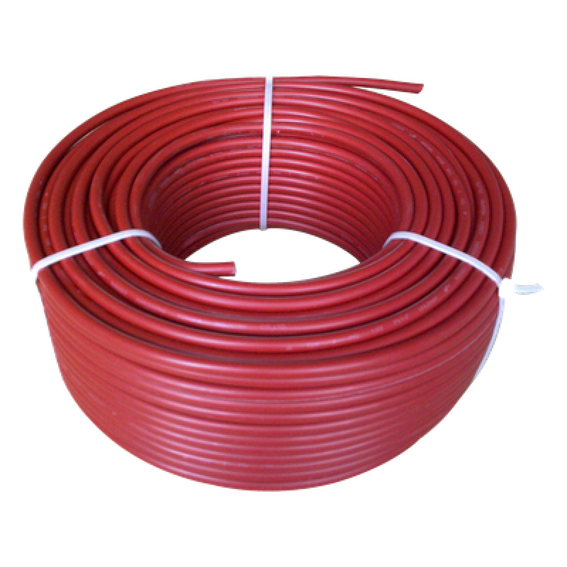 Cable Fotovoltaico / 4 mm² (12 AWG) / 1,800 Vcc / XLPE Termoestable / Bobina 100 m (328 ft) / Rojo / -20°C a 75°C