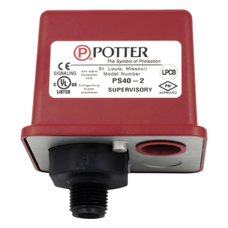 Supervisor de Baja Presión / 10-20 PSI / Dos Interruptores / Entradas 1/2" / Tuberías Secas