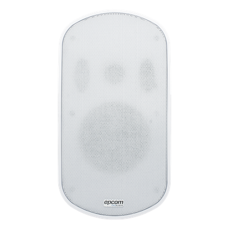 Altavoz de 2 vías | Montaje de Pared | 5.25" | 3 - 50W | 70/100V | 8 Ohms | Blanco | Carcasa Poliestireno
