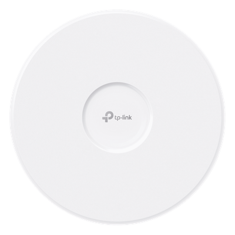 Punto de Acceso Omada / Wi-Fi 7 BE22000 MU-MIMO 4x4 / 2 Puertos 10 Gbps / Mesh Omada / Operaciones Multiencale (MLO) / Configuración por Controlador o Stand-Alone / Para Montaje en Techo/pared / Alimentación PoE++