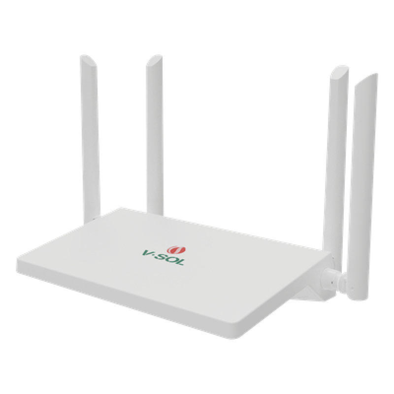 Router Inalámbrico WiFi 6 / 4 puertos LAN Gigabit/ Soporta MESH con las ONUs WiFi 6 de V-SOL / Diseño Compacto