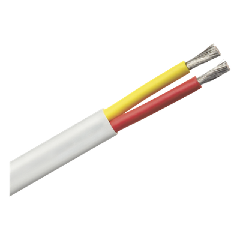 Cable plano marino / Calibre 8 / 2 conductores / 500 pies (152.4 m) / Cobre estañado / UL 1426