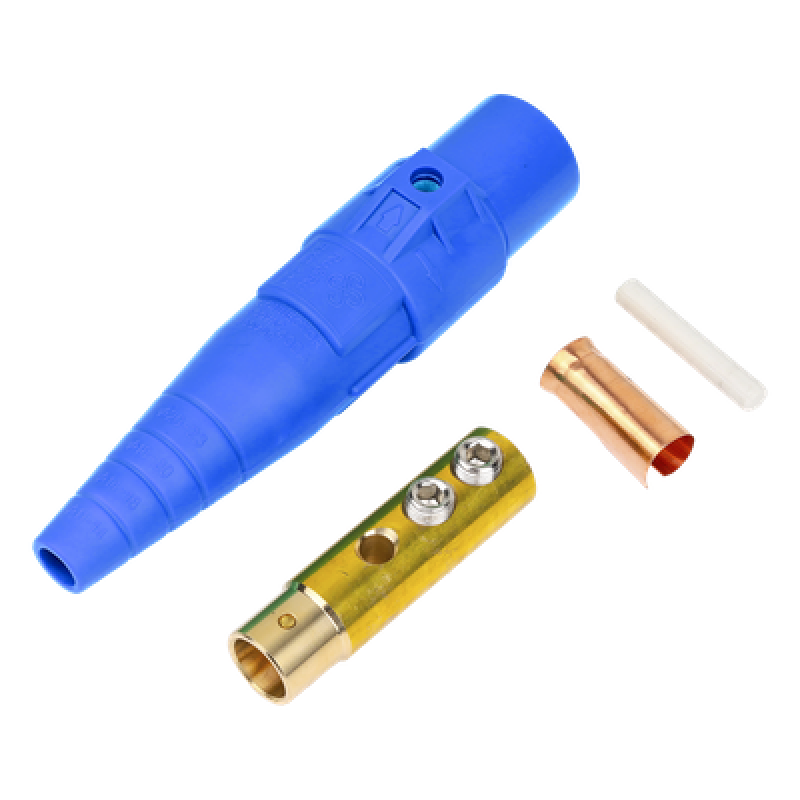 Conector camlock 400 AMPERES HEMBRA COLOR AZUL