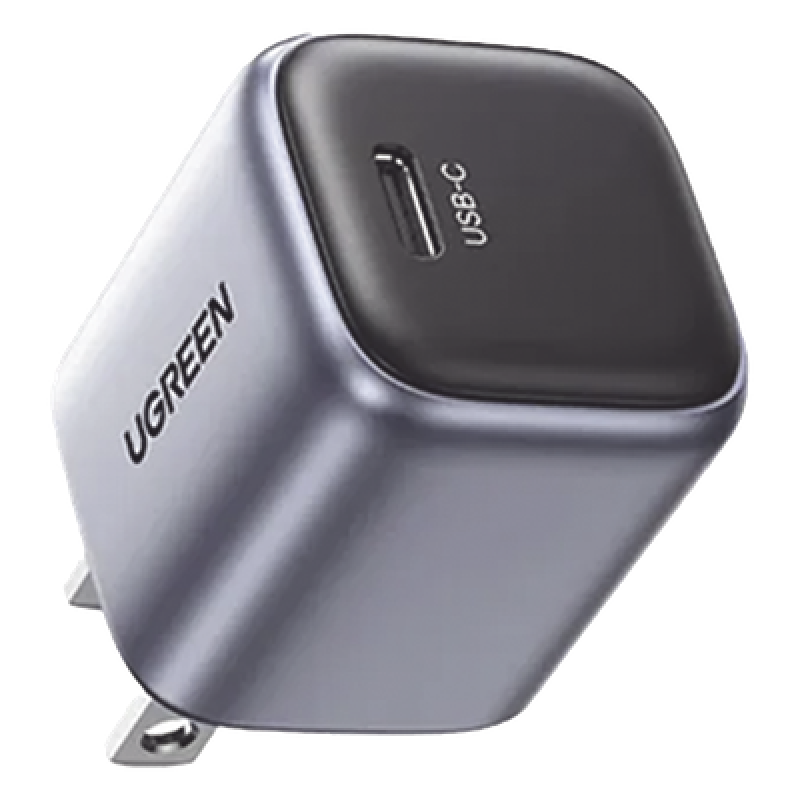 Cargador Mini de 20W | 1 USB-C de Carga Rápida | Tecnología GaN II | Carga Inteligente | Múltiple Protección | Mayor Eficiencia Energética | Tamaño Compacto.