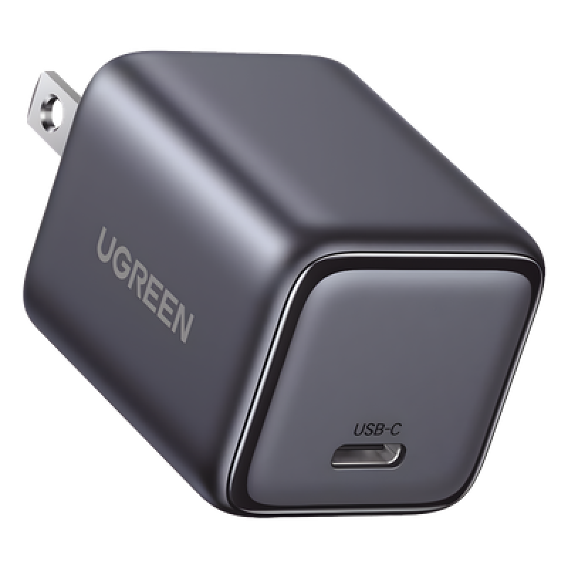 Cargador Mini de 30W | 1 USB-C de Carga Rápida | Tecnología GaN II | Carga Inteligente | Múltiple Protección | Mayor Eficiencia Energética | Tamaño Compacto.