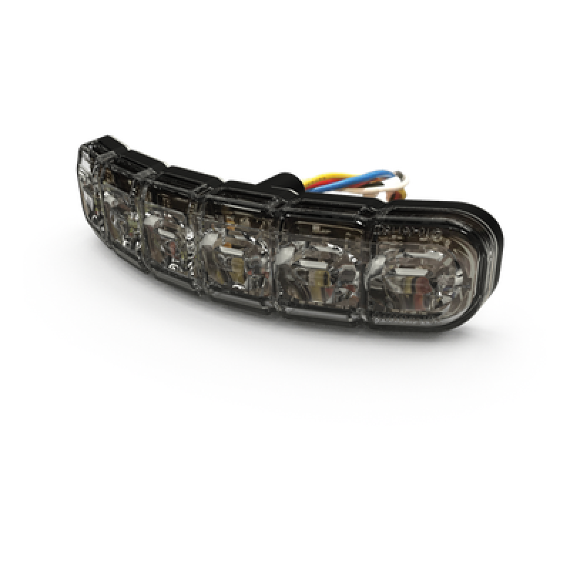 Luz perimetral , 12 LEDs Ultra Brillantes, Dual Color Azul / Claro