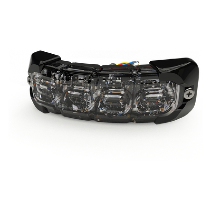 Luz perimetral , 8 LED Ultra Brillantes, Dual Color Azul / Claro