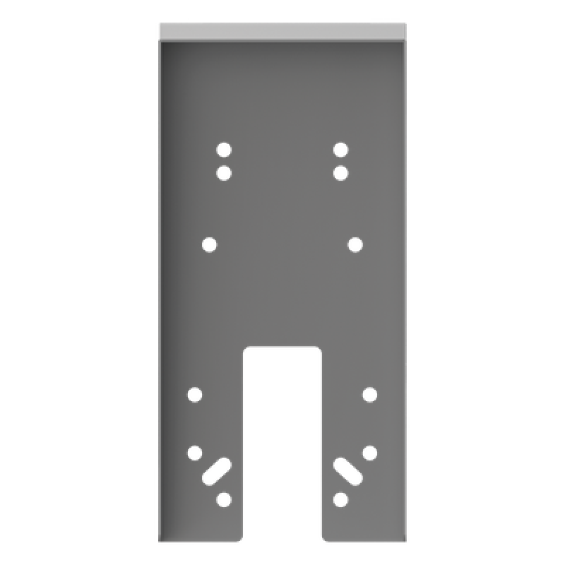 Carcasa Protectora para Biometricos DS-K1T344 / Protege de la Lluvia / Material SGCC