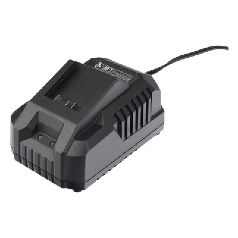 Cargador de Baterías / 20V 4.0Ah / Entrada 110V / Protección Sobrecarga y Sobrecalentamiento / Diseño Compacto