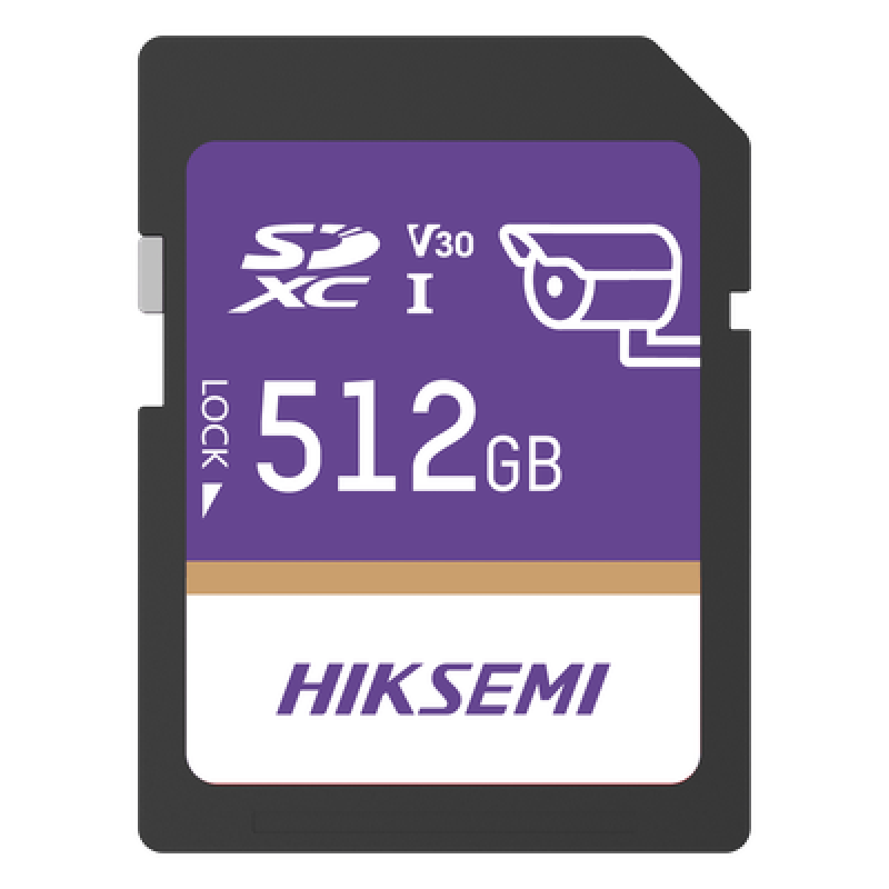 Tarjeta SD GuardPro P10 / 512 GB / 100 MB/s Lectura / 90 MB/s Escritura / Clase 10 U3 V30 / 3D TLC NAND / Especializada Para Videovigilancia 24/7