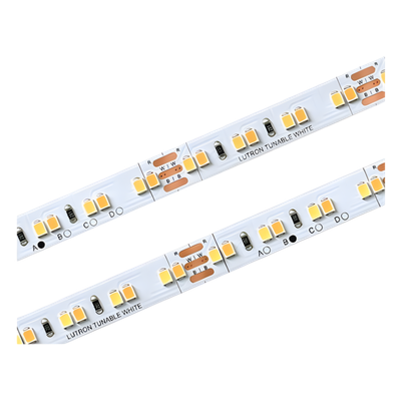Kit de tira LED Lumaris de blanco ajustable 2500K-5000K con controlador inalámbrico, para RadioRA 3