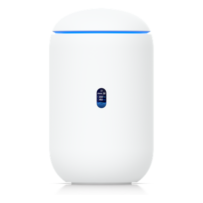 Dream Router 7 Cloud Gateway de 10G de Escritorio con WiFi 7 Integrado, Switch de 4 Puertos, Almacenamiento microSD y Compatibilidad Total con Full Stack UniFi