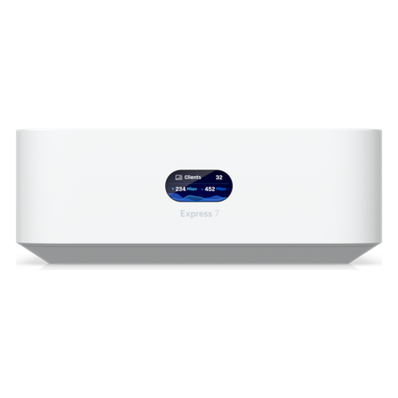 UniFi Express UX7 Cloud Gateway Compacto con WiFi 7, Ejecuta UniFi Network, Alimenta una Red Completa o Funciona como Punto de Acceso