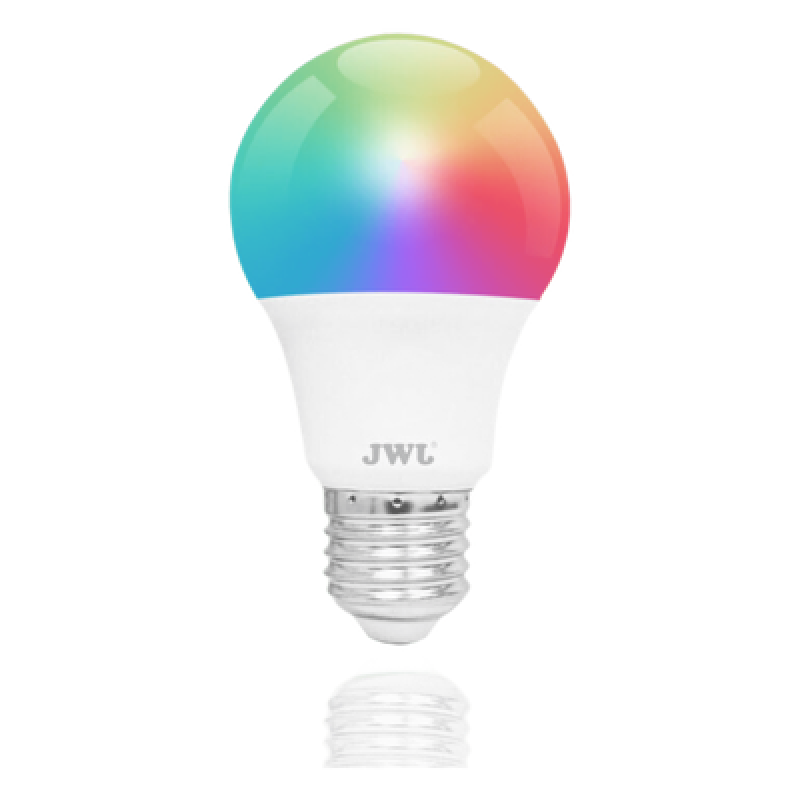 Foco Smart Dimeable / 10W / RGB y Blanco / Base E27 / IP20 / Con Control desde Aplicación Móvil