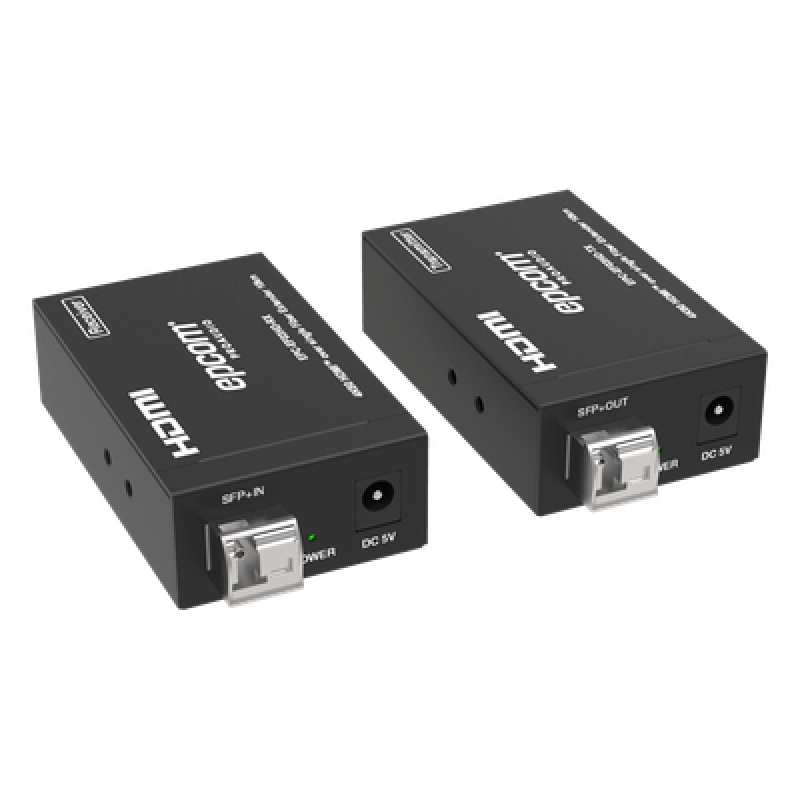 Extensor HDMI sobre Fibra Óptica | Resolución 4K2K@60Hz | Monomodo LC | 4:4:4 | Ancho de Banda 18 Gbps | Distancia hasta 10 km | HDCP 2.2 | HDR10+ Dolby Vision | Audio 7.1CH